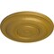 Ekena Millwork Niobe Ceiling Medallion (Fits Canopies up to 8 5/8"), Hand-Painted Pharaohs Gold, 18"OD x 1 1/2"P CM18NIPGS - alternate 2